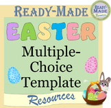 Easter Themed PowerPoint Multiple Choice Template
