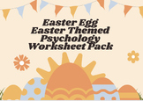 Easter Themed Psychology Worksheet Pack
