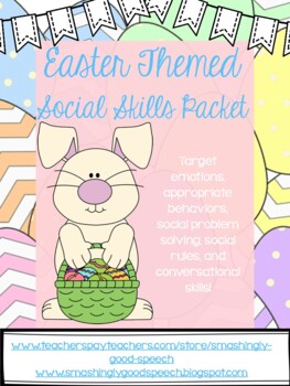 Preview of Easter Themed Social Skills