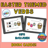 Easter Themed Verbs - Boom Cards!