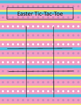 Preview of Easter Tic Tac Toe