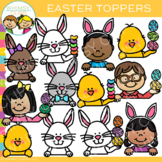 Easter Page Toppers Clip Art