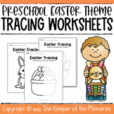 Easter Trace and Color Printable Worksheets