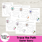 Easter Trace the Path - Preschool | PreK | Kindergarten