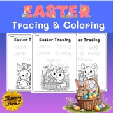 Easter Tracing and Coloring