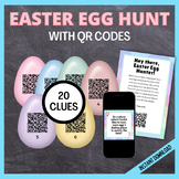 Easter Treasure Hunt for Kids, Teens, Middle Schoolers, QR