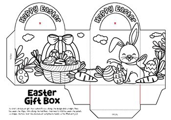 Preview of Easter Treat Boxes