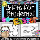 Easter Treat Notes to Students from Teacher! (Student Gifts)
