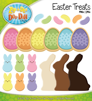 Preview of Easter Treats Clipart {Zip-A-Dee-Doo-Dah Designs}