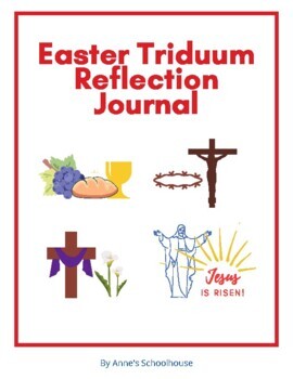 Preview of Easter Triduum Reflection Journal (US Letter)