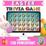 Easter Trivia Game! | PowerPoint | Not religious | {Editable}