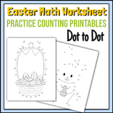 Easter-Tthemed dot-to-dot Printables - Practice counting i