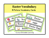 Easter Vocabulary Word Wall Cards