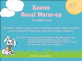 Easter Vocal Warm-up
