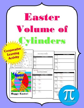 Preview of Easter Volume Cylinders