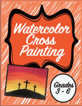 Preview of Watercolor Cross Painting