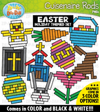 Easter Wooden Block Rods Clipart {Zip-A-Dee-Doo-Dah Designs}