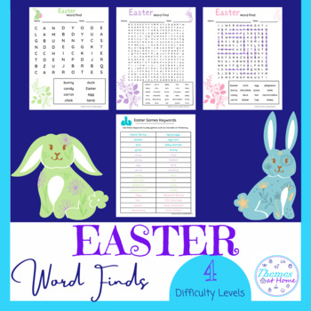 Preview of Easter Word Finds