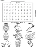 Easter Activity: Word Search Worksheet