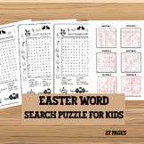 Easter Word Search Puzzle For Kids