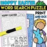 Easter Word Search Puzzle March April Spring Word Search W
