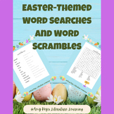 Easter Word Searches & Scrambles Puzzles Middle & High Sch
