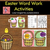 Easter Word Work Activities