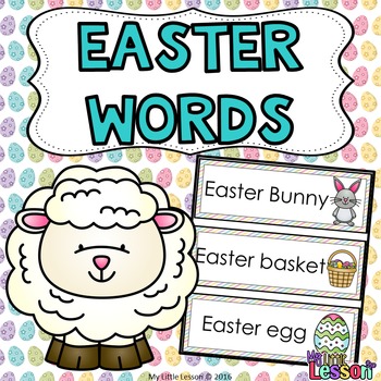 Preview of Easter Word Cards