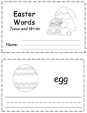 Easter Words Trace & Write Book {FREEBIE}