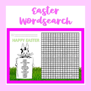 Preview of Easter Wordsearch