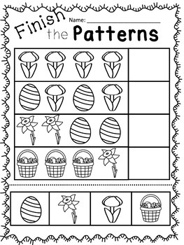 Easter Worksheets by Courageous with Crayons | Teachers Pay Teachers