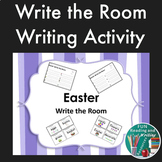 Easter Write the Room Task Cards Printable and Digital Eas