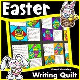 Easter Writing Activities: Writing Prompts Quilt for an Ea