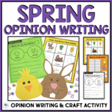 Spring Opinion Writing | Easter Writing Prompt All About R