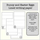 Easter Writing Paper | Lined Paper | Easter Theme
