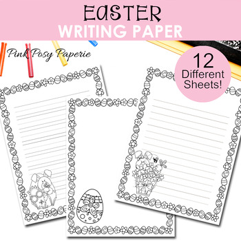 Easter Printable Lined Writing Paper