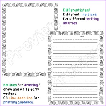 Easter Writing Paper for Primary - 3 pages included | TpT