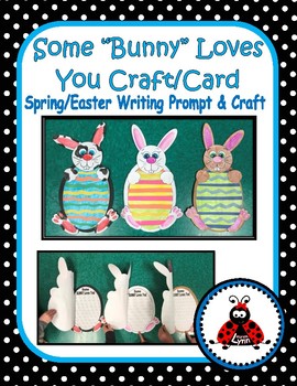 Preview of Easter Writing Prompt Card or Craft