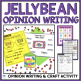 Easter Writing Prompt Jelly Bean Graphing | Spring Opinion