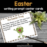 Easter Writing Prompts - Literacy Center Activity Cards