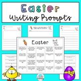 Easter Writing Prompts: Printable and Digital Google Slides