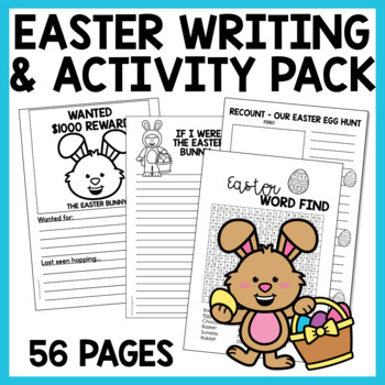 Preview of Easter Writing Prompts and Fun Activities