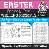 Easter Writing Prompts with Pictures (Opinion, Explanatory