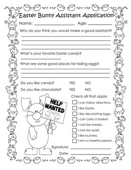 Easter Writing Worksheets (CCSS) by Designz by Denise | TpT