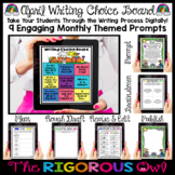 Easter and April Themed Digital Writing Prompts 