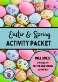 Easter and Spring Activity Packet-FREE!