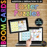 Easter and Spring Boom Cards™ Math Puzzles Digital Learnin