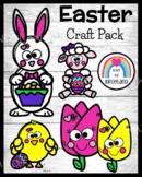 Easter and Spring Craft Activity - Bunny - Chick - Lamb - 