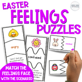 Easter and Spring Feelings Matching PUZZLES Social Emotion