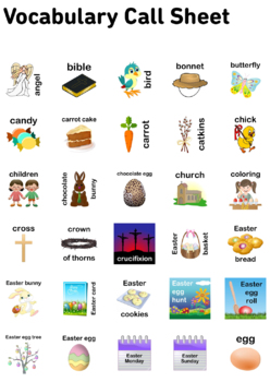Easter bingo 6x6 (100 pages + call sheet) by Teacherbingo | TPT